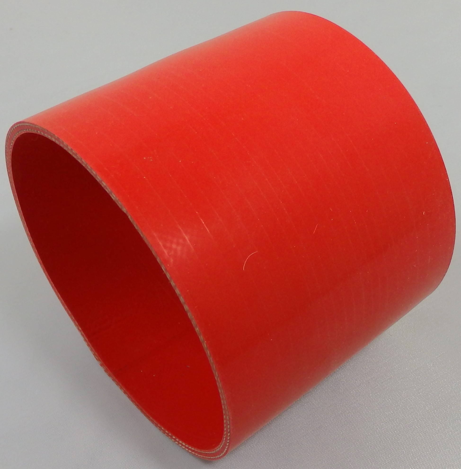 Silicone Sleeve 3.5" x 3" Long Red