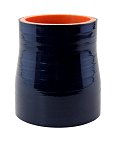 Silicone Reducing Sleeve 2.38" ID to 2" ID - Gloss Black