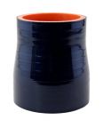 Silicone Reducing Sleeve 2.38" ID to 2" ID - Gloss Black