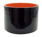 Silicone Reducing Sleeve 4" ID to 3.8" ID - Gloss Black