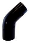 Silicone 45 Degree Reducing Elbow 3.25" to 3" ID
