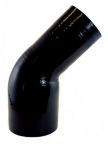 Silicone 45 Degree Reducing Elbow 4" to 3" ID